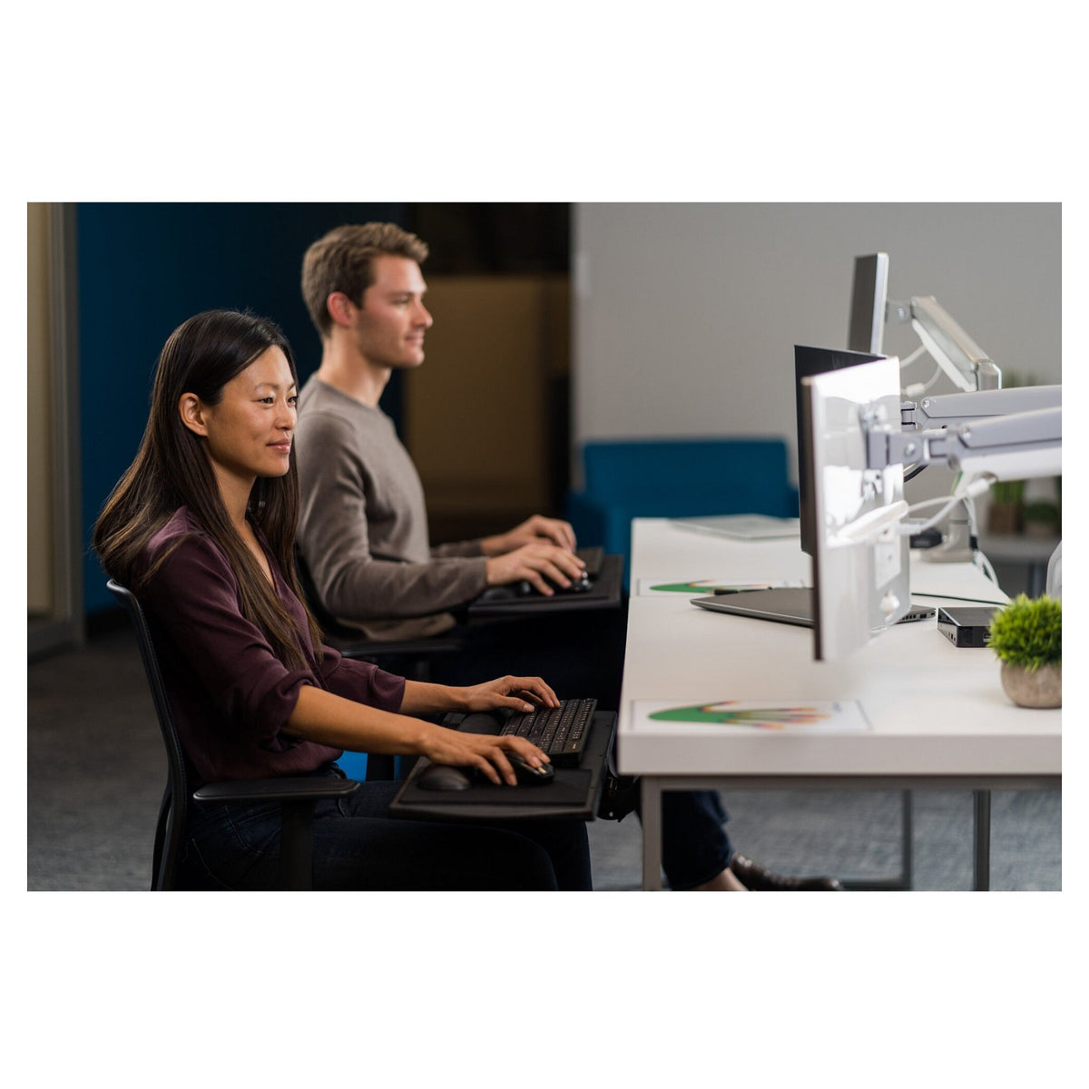 KENSINGTON One-Touch Height Adjustable Single Monitor Arm