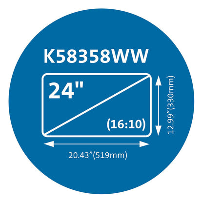 Kensington Blickschutzfilter MagPro Magnetic 24" 16:10