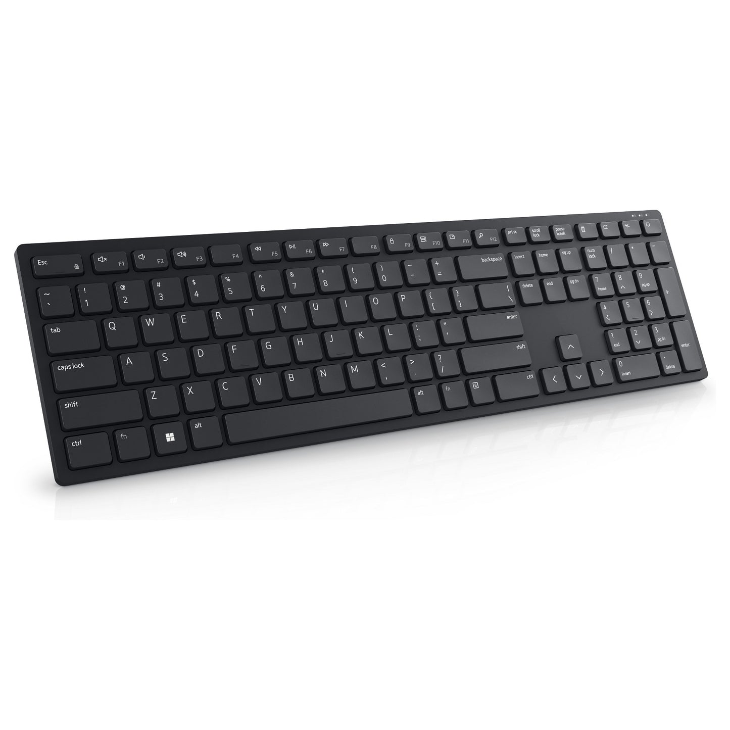 DELL KB500 - Tastatur - kabellos - 2.4 GHz - QWERTZ schwarz