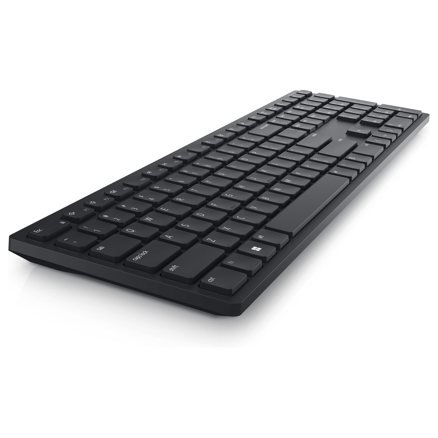 DELL KB500 - Tastatur - kabellos - 2.4 GHz - QWERTZ schwarz