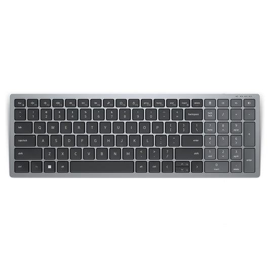 DELL KB740 Tastatur kabellos 2.4 GHz QWERTZ Titan Gray