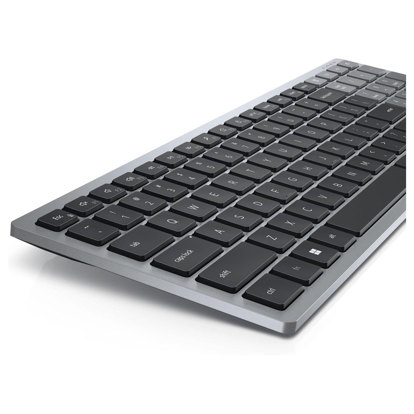 DELL KB740 Tastatur kabellos 2.4 GHz QWERTZ Titan Gray
