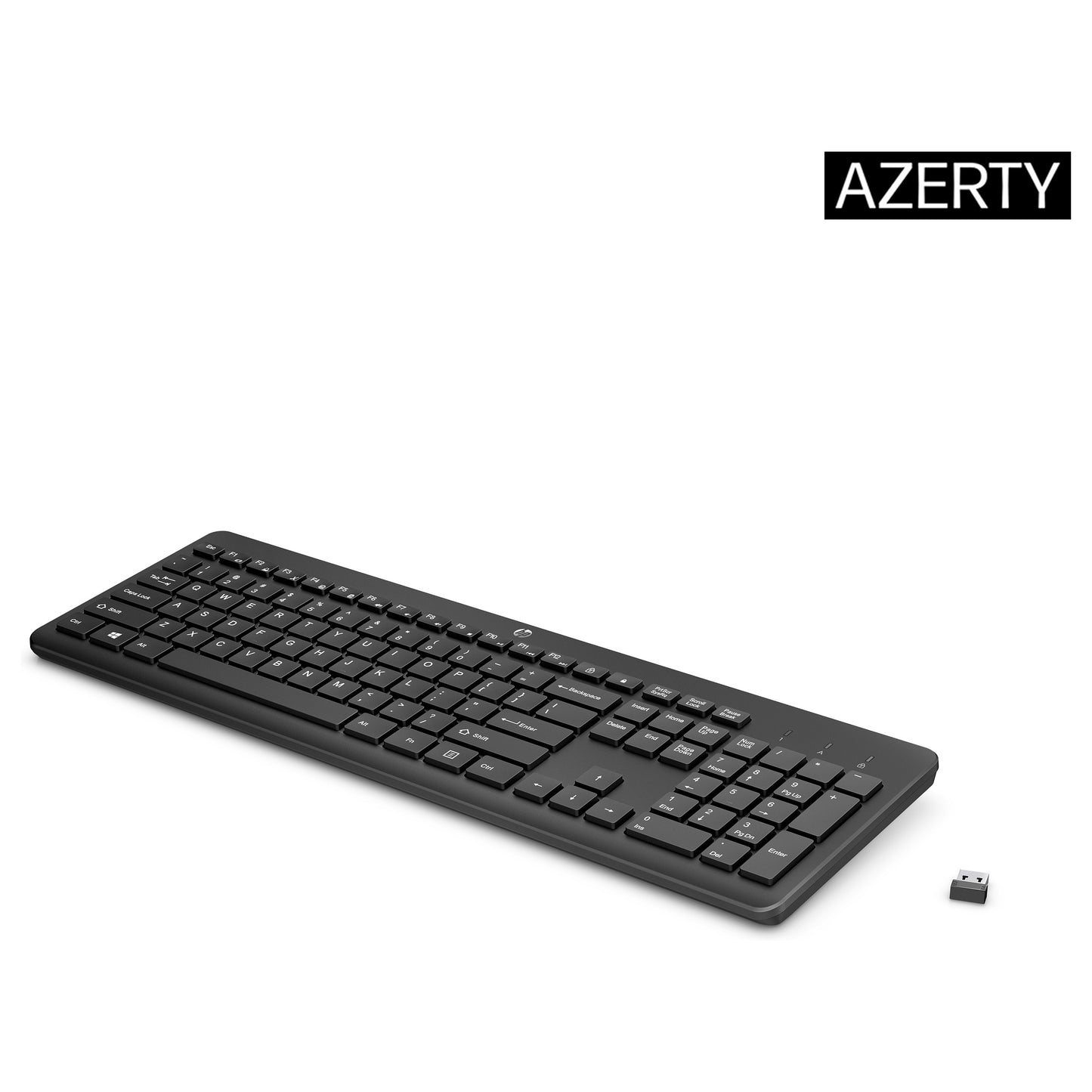 HP Tastatur 230 Wireless Tastatur USB-A Schwarz