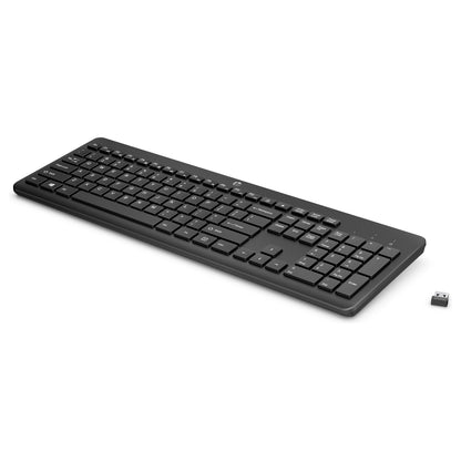 HP Tastatur 230 Wireless Tastatur USB-A Schwarz