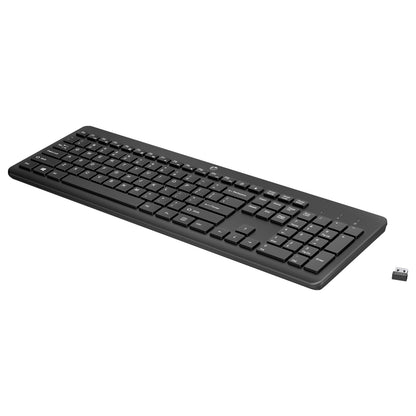 HP Tastatur 230 Wireless Tastatur USB-A Schwarz