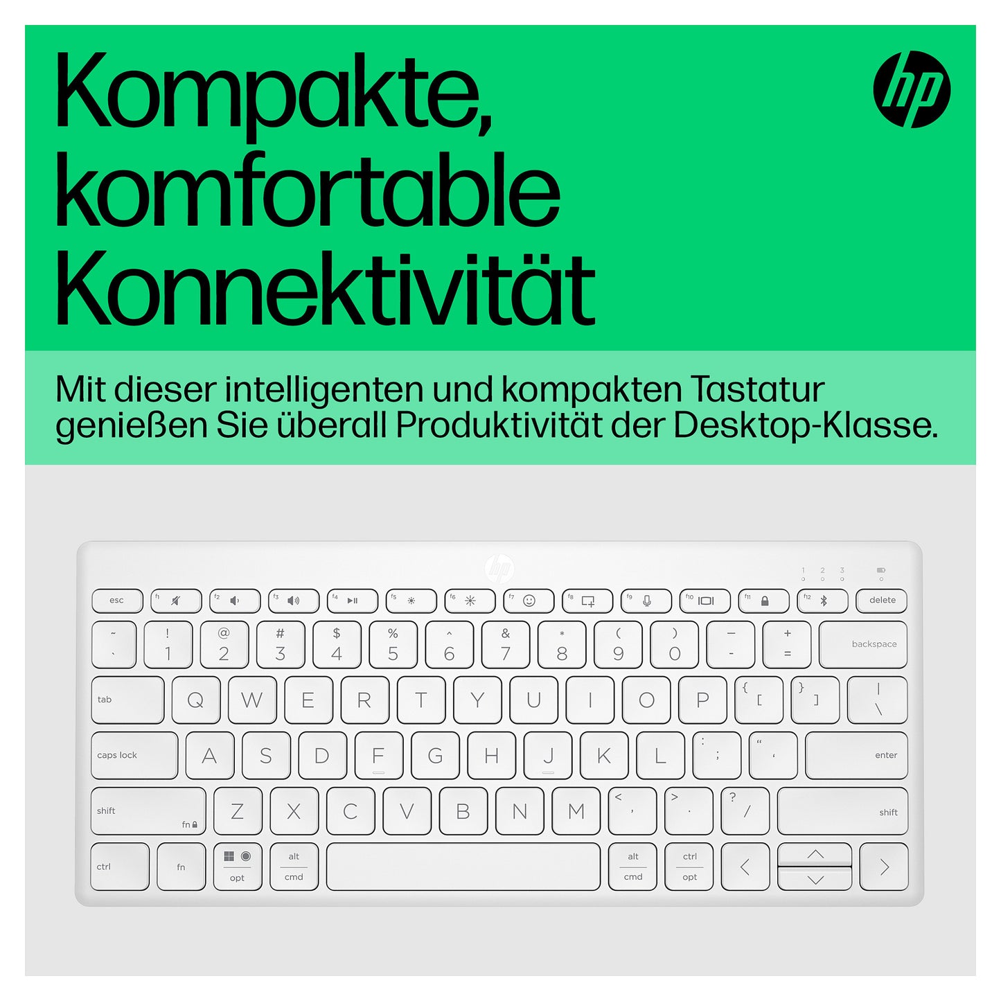 HP 350 Compact Multi-Device Bluetooth Weiß