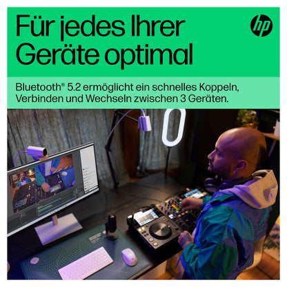 HP 350 Compact Multi-Device Bluetooth Weiß