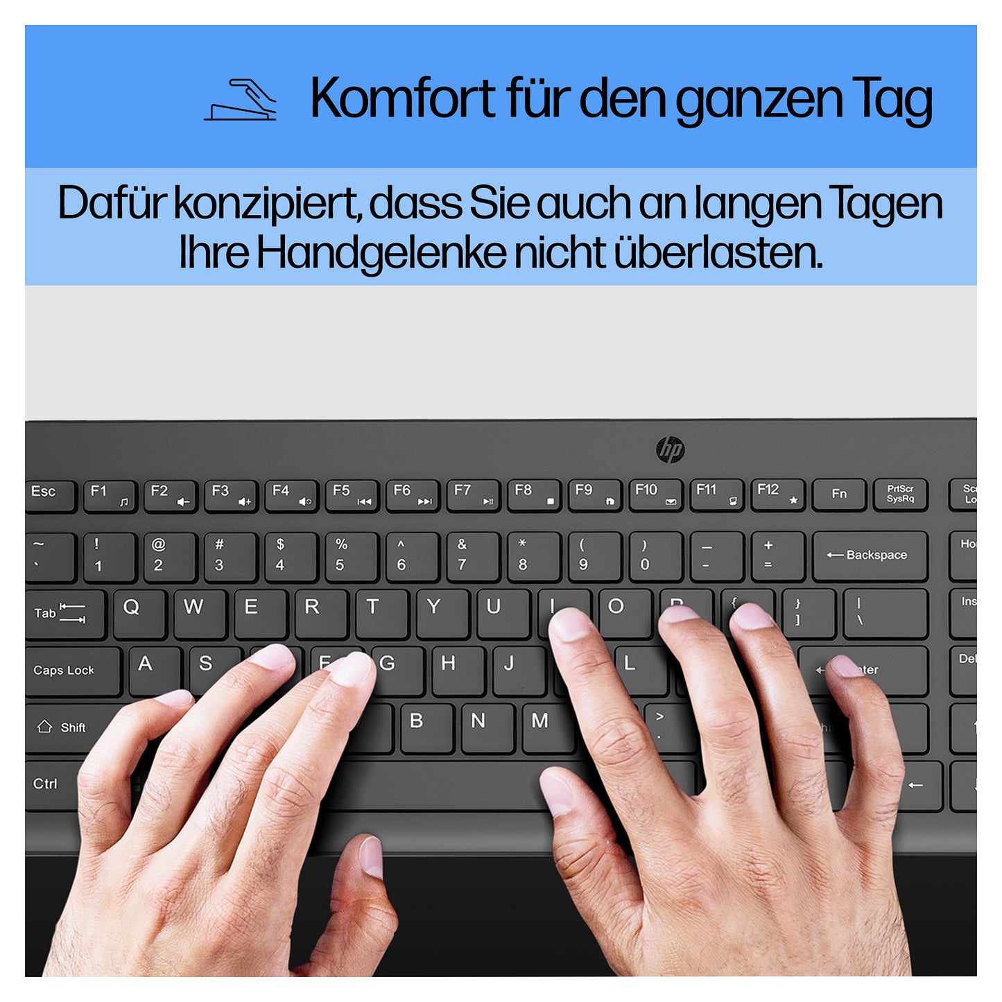 HP 150 Kabelgebunden USB-A deutsch Schwarz