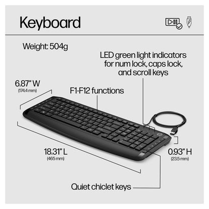 HP Pavilion Keyboard and Mouse200 GR (P)
