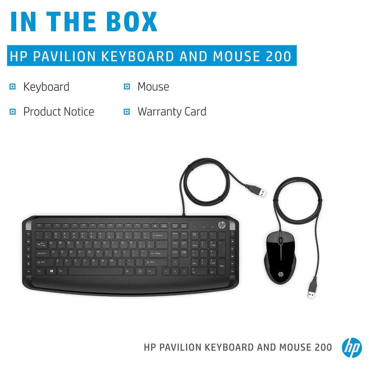 HP Pavilion Keyboard and Mouse200 GR (P)
