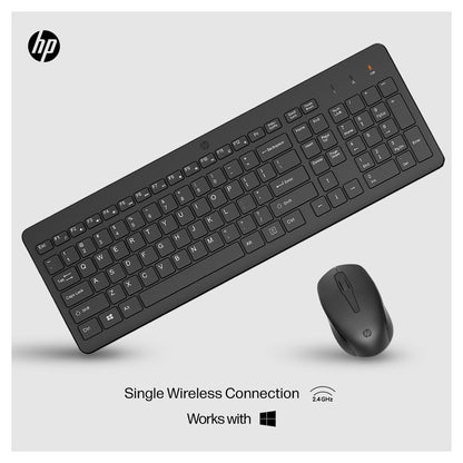 HP 330 Tastatur-Maus-Set kabellos schwarz
