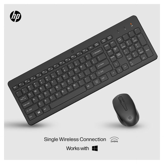 HP 330 Tastatur-Maus-Set kabellos schwarz