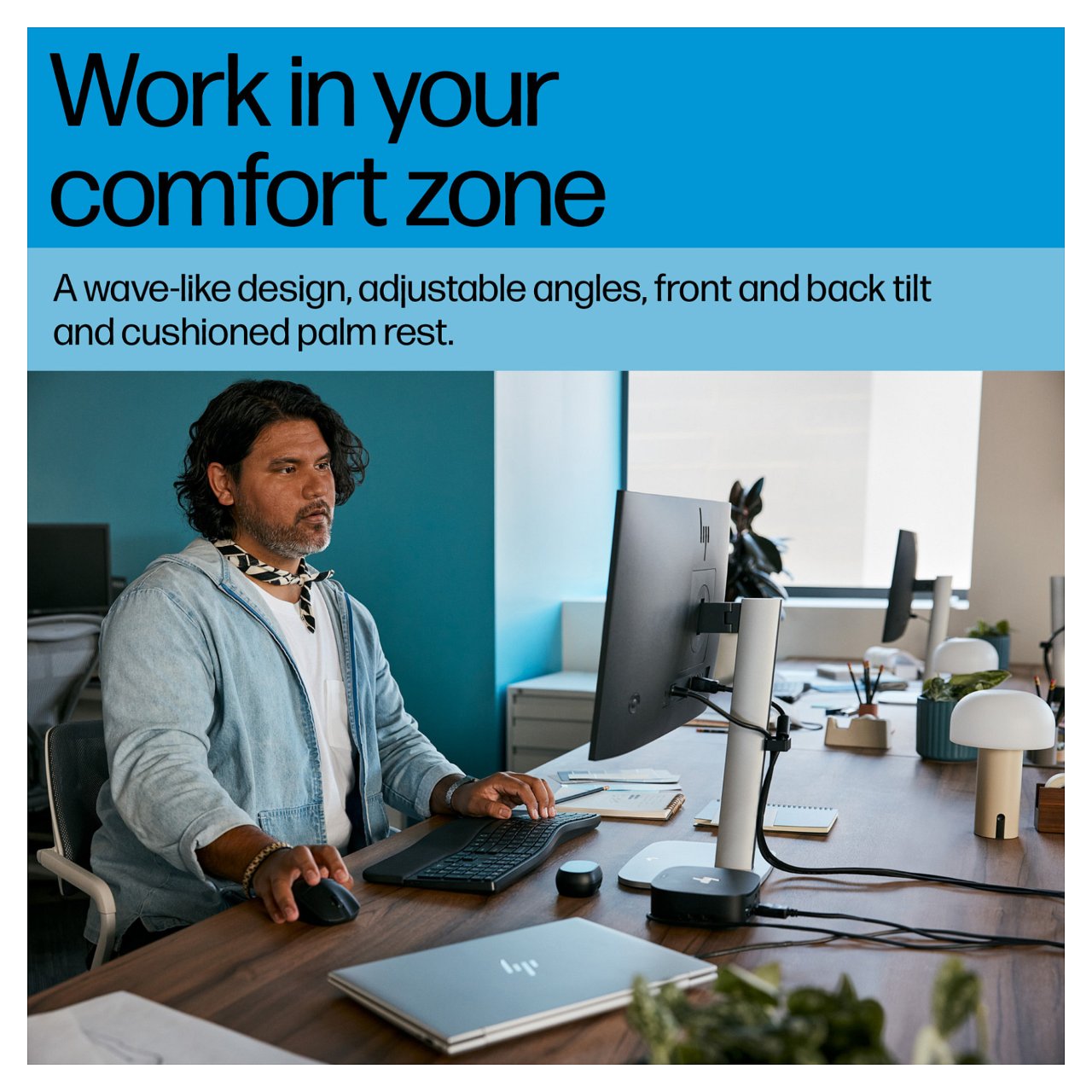 HP 685 Comfort Dual-Mode-Tastatur Wireless