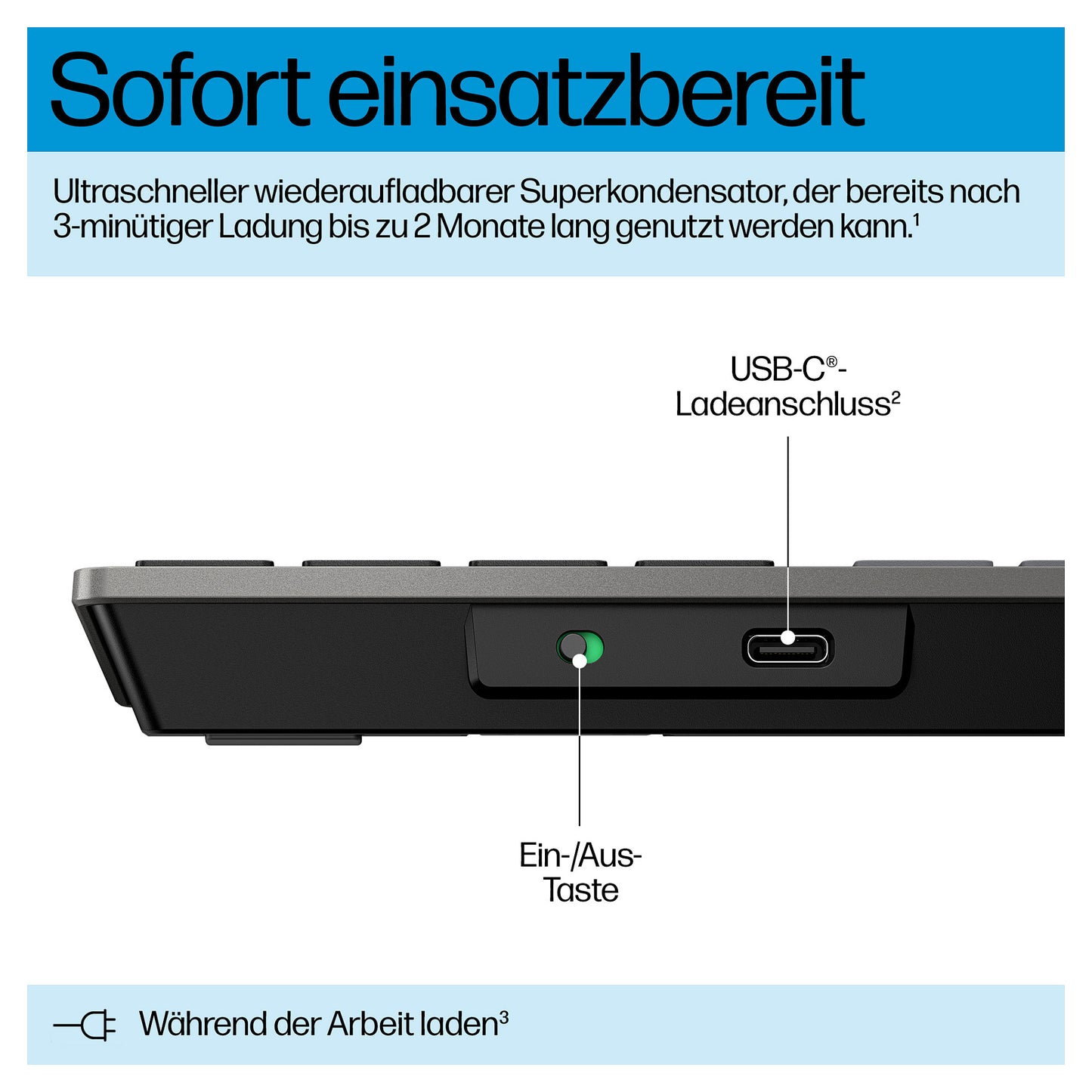 HP 725 - Kabellos Bluetooth - Copilot Taste