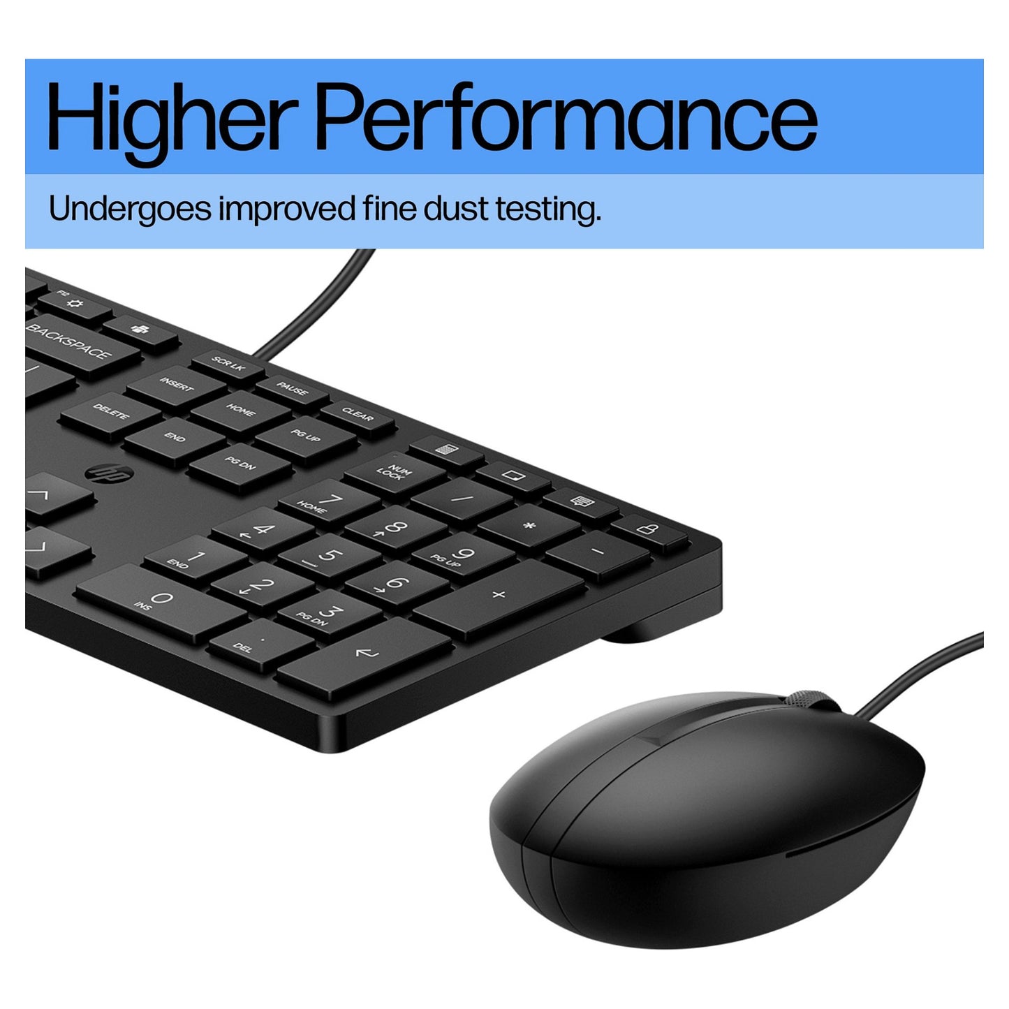 HP 320MK Kabelgebunden USB-A Copilot Taste Schwarz