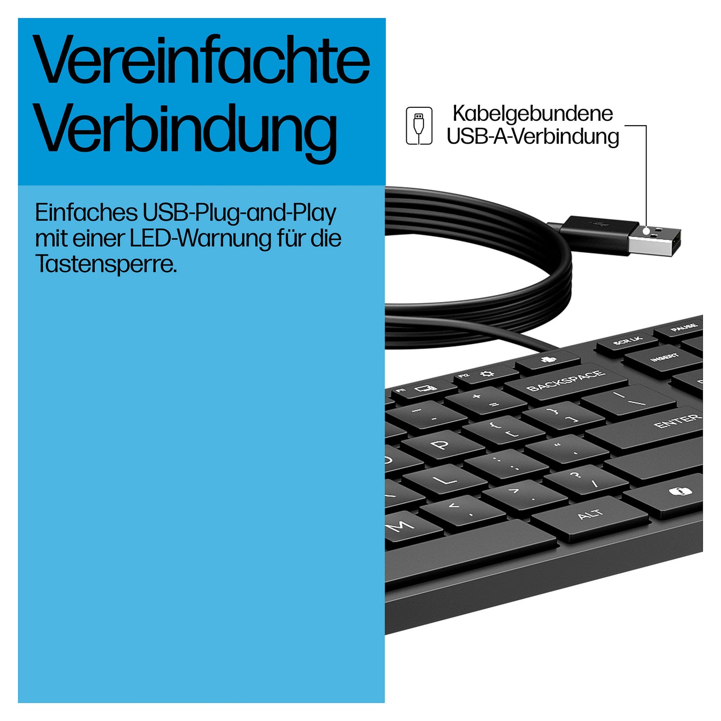 HP 320K Kabelgebunden