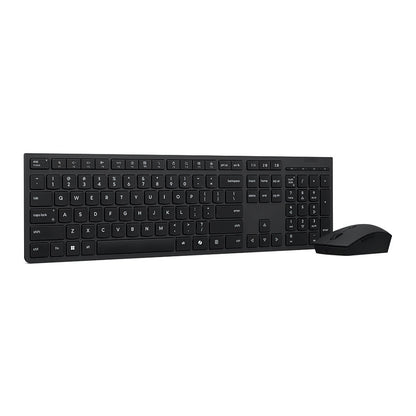 Lenovo Professional Wireless Rechargeable Combo Keyboard and Mouse-German