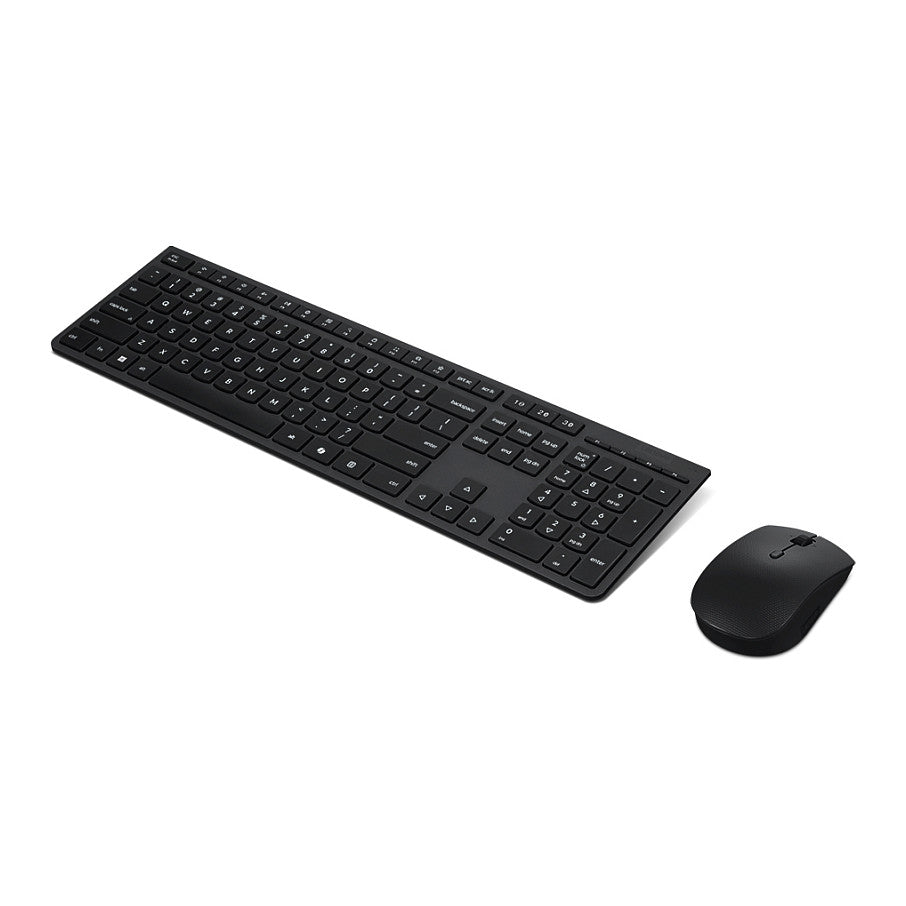 Lenovo Professional Wireless Rechargeable Combo Keyboard and Mouse-German