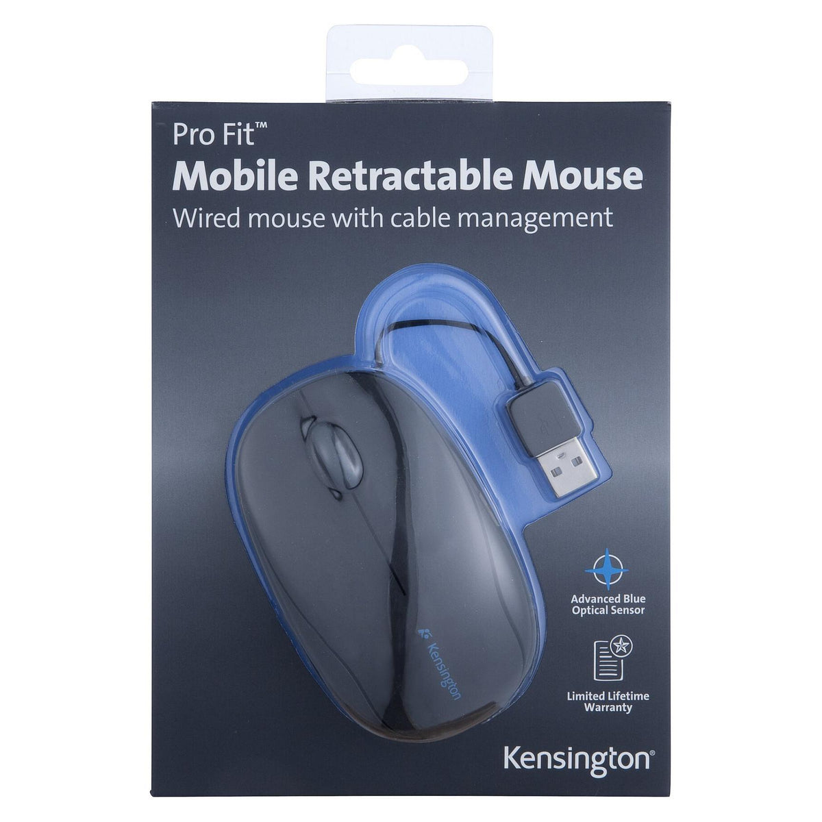 Kensington Maus Pro Fit Retractable Mobile Mouse