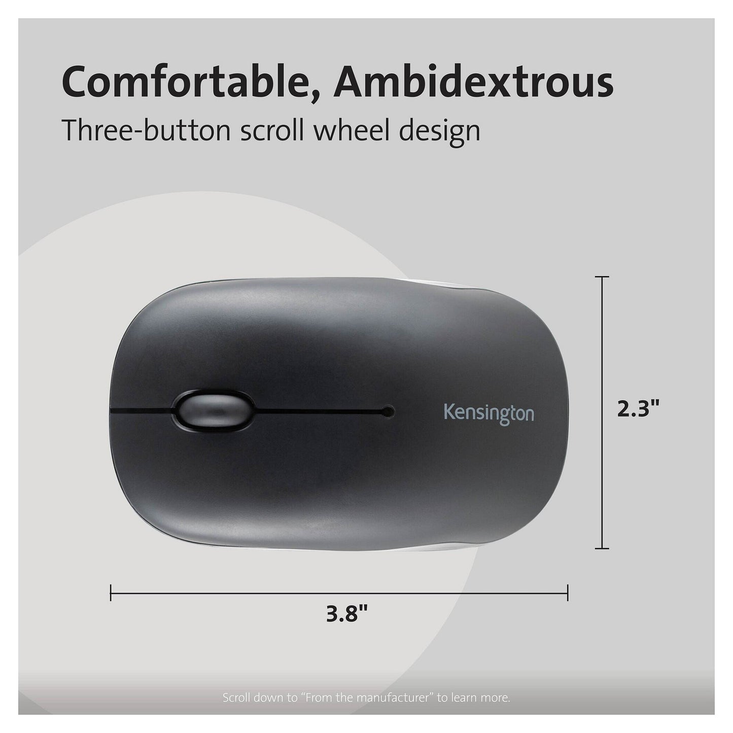 Kensington Maus Pro Fit Mid Size Bluetooth