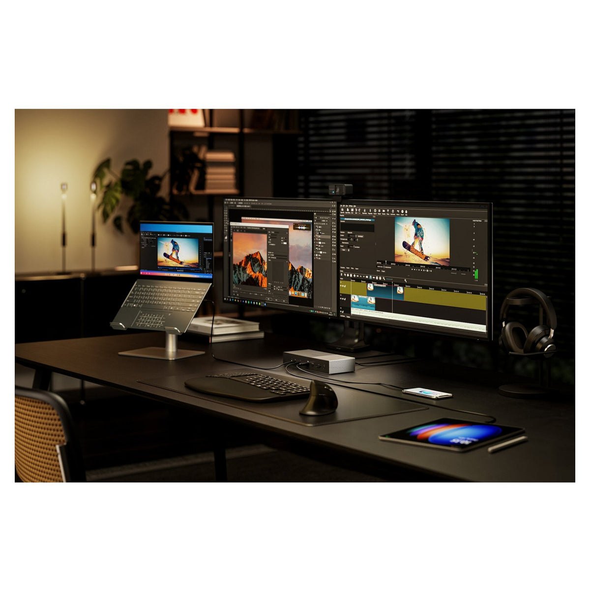 Kensington Dockingstation EQ Thunderbolt5 Triple mit 140W PD