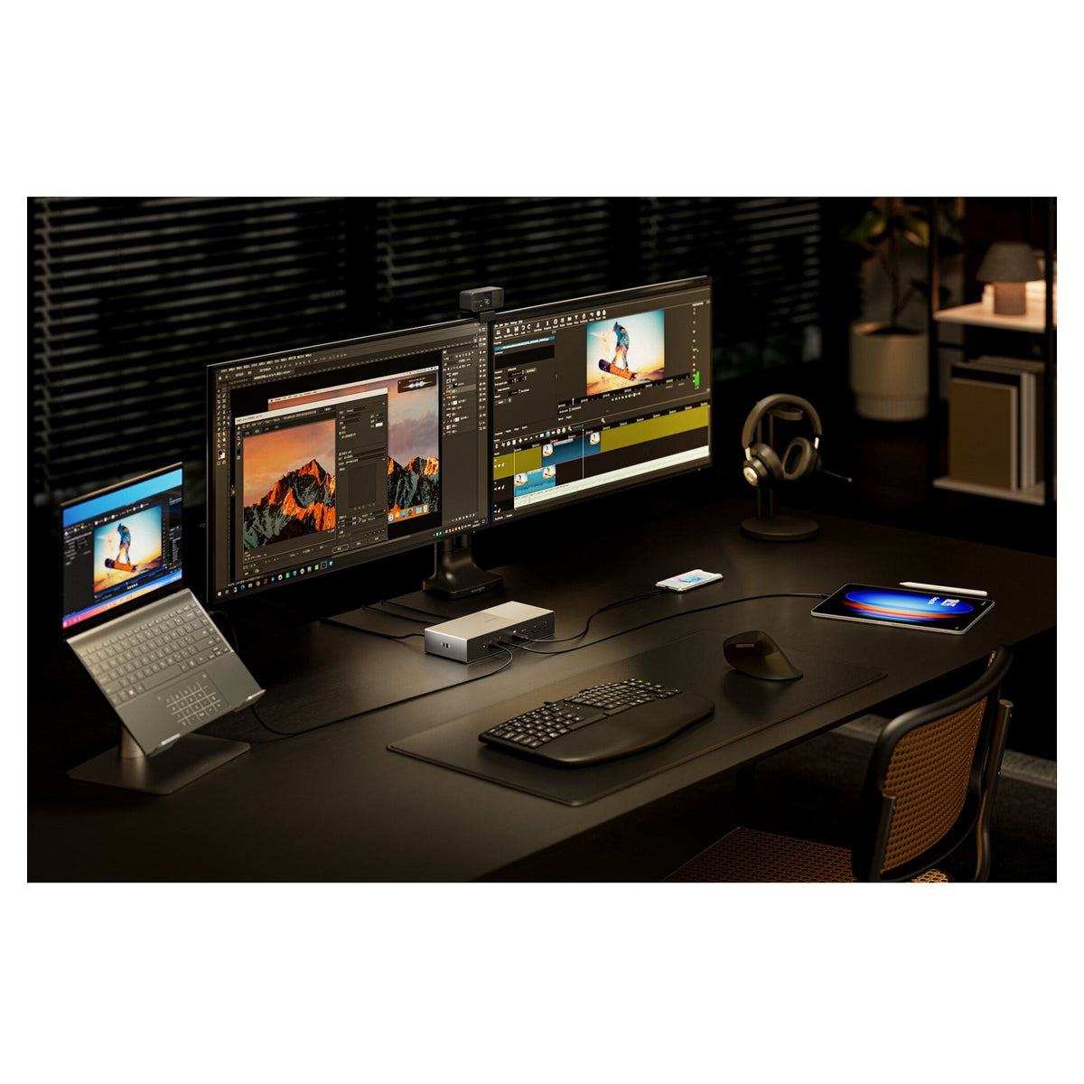Kensington Dockingstation EQ Thunderbolt5 Triple mit 140W PD