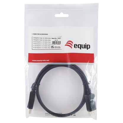 Equip DisplayPort 2.1 St/St 1.00m16K/60Hz komp.HDCP Prem. gr