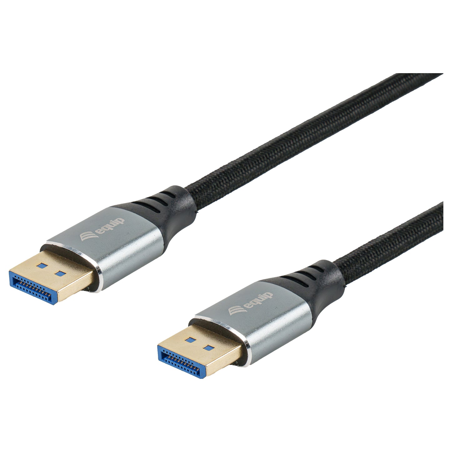 Equip DisplayPort 2.1 St/St 1.00m16K/60Hz komp.HDCP Alum. gr