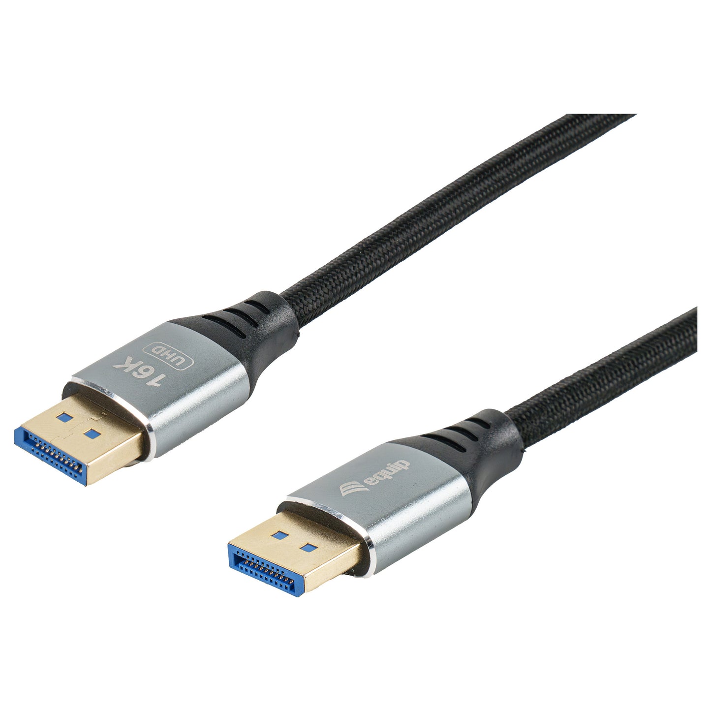 Equip DisplayPort 2.1 St/St 2.00m16K/60Hz komp.HDCP Alum. gr