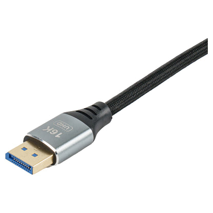 Equip DisplayPort 2.1 St/St 2.00m16K/60Hz komp.HDCP Alum. gr