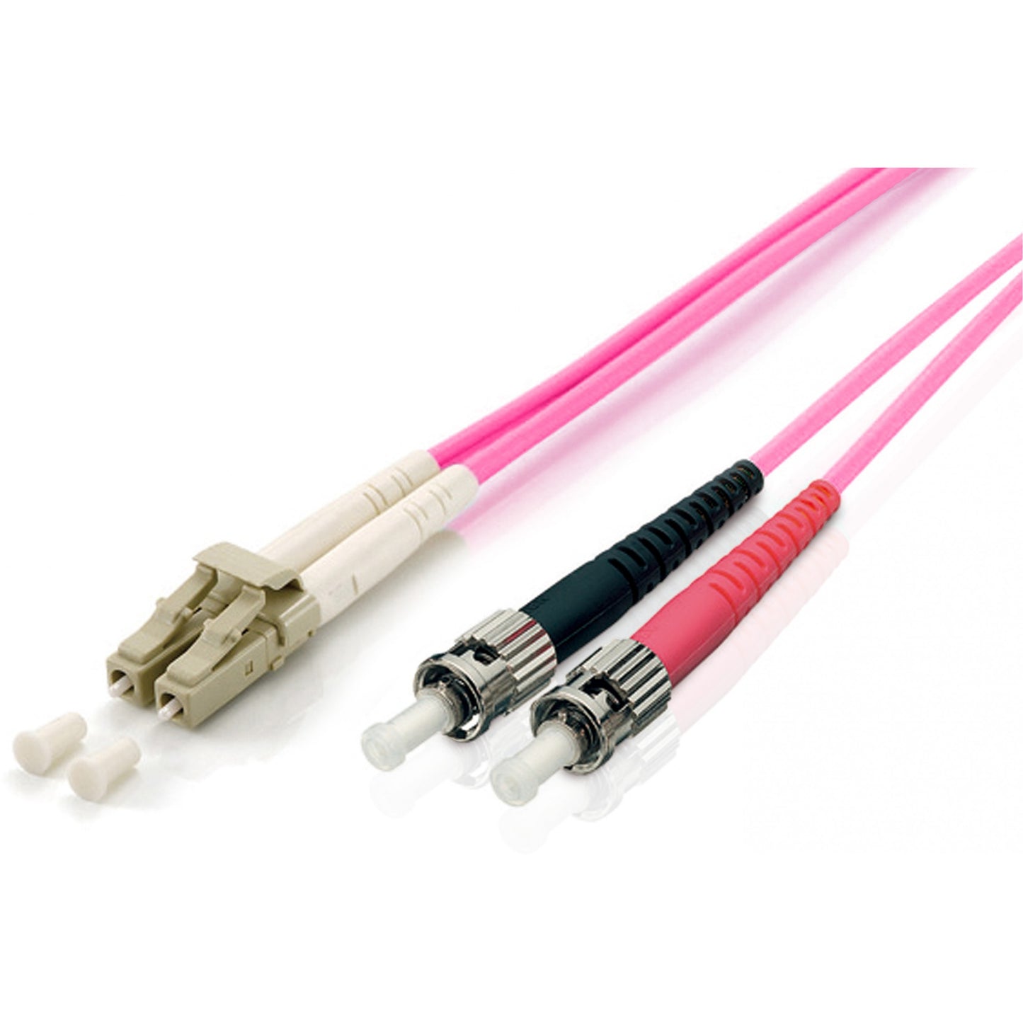 Equip LWL Patchkabel LC->ST 5.00m Multimode Duplex OM4 vi Polybeutel