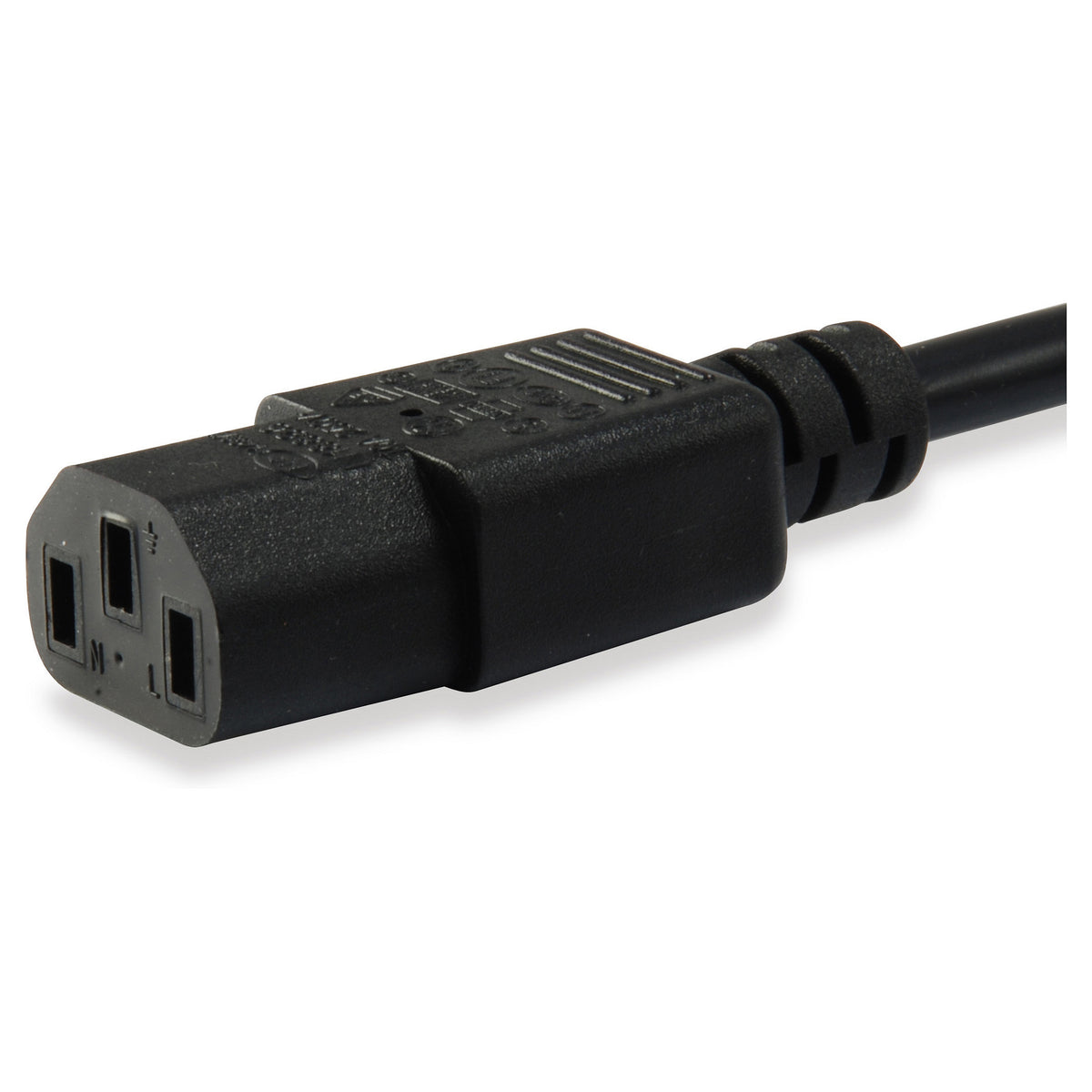 Equip Kaltgeräteverl.-Kabel IEC C14 -> IEC C13 St/Bu 1.80m Polybeutel