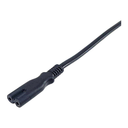 Equip IEC-Stromkabel 2pol Euro -> C7 Bu 1.8m schwarz Polybeutel
