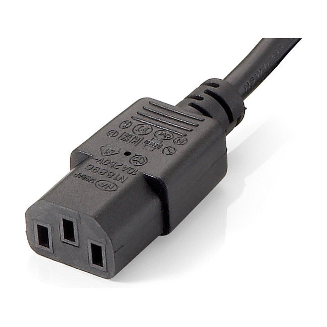 Equip Y-Netzanschlusskabel Schuko -> 2x IEC C13 St/Bu