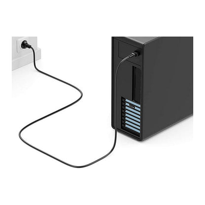 Equip Netzkabel Anschl. C18 -> Schukon. 1.80m 180°gew. sw
