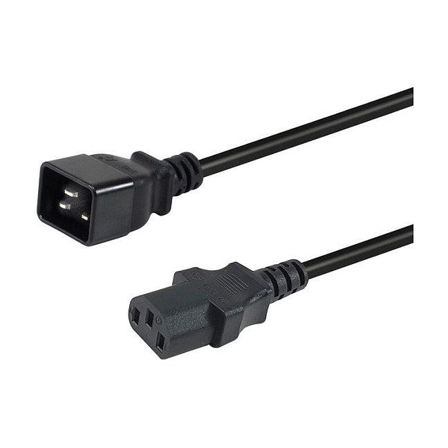 Equip Netzkabel Anschl. C20 -> C13 3.00m schwarz