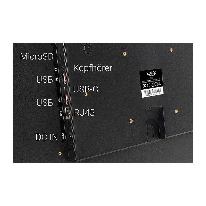 Xoro MegaPAD 2404v7. 24"(60.96cm) Tablet. 64GB. schwarz Android