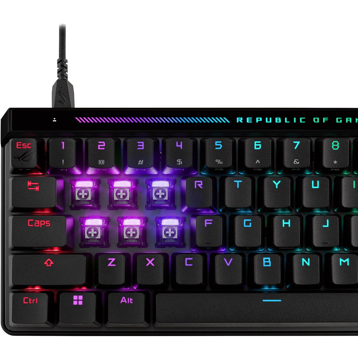 Asus Tastatur ROG Falchion ACE HFX Gaming Tastatur dt.