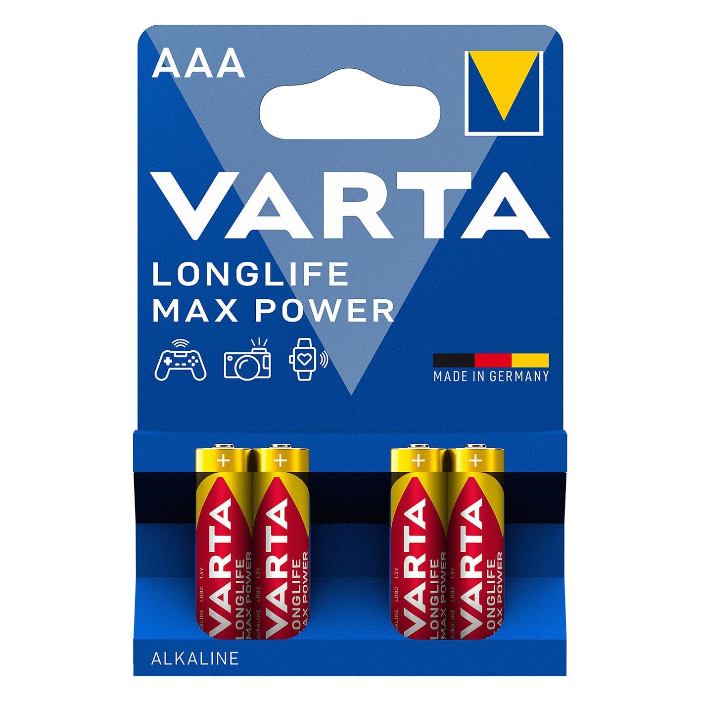 Batterie AAA (LR03) 1.5V *Varta* Max Power - 4-Pack