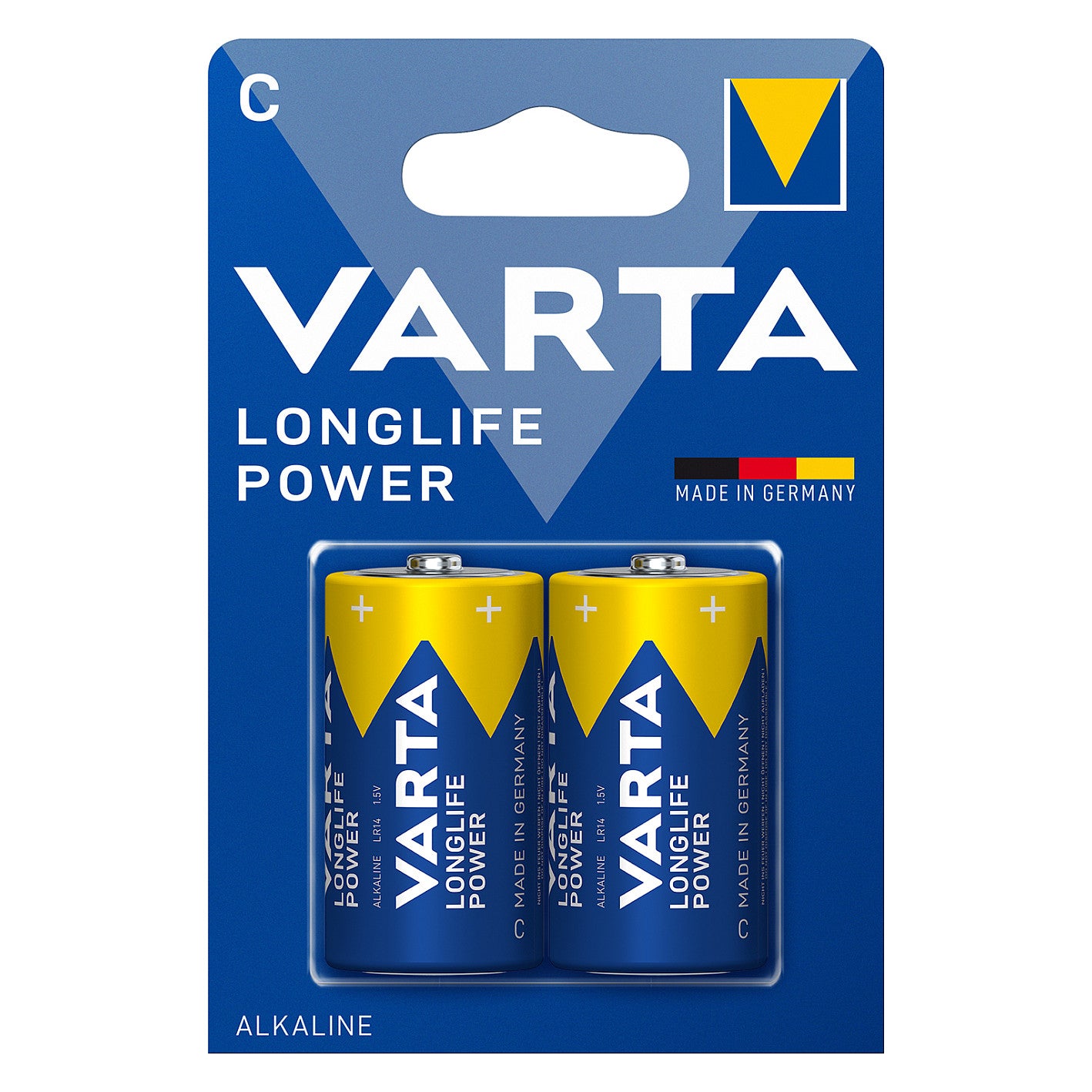 Batterie C (LR14) 1.5V *Varta* High Energy - 2-Pack