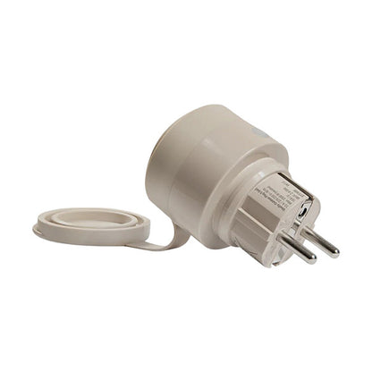 Shelly Plug & Play "Outdoor Plug S Gen3" Zwischenstecker für draußen 12A Messfunktion WLAN Matter BT
