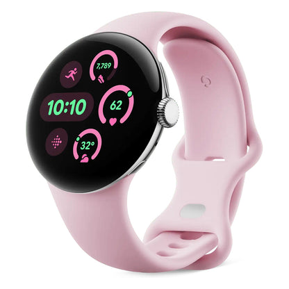 Google Pixel Watch 3 (41mm). Active Band. Rose Quartz. Small