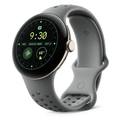 Google Pixel Watch 3 (45mm). Active Sport Band. Hazel. Small