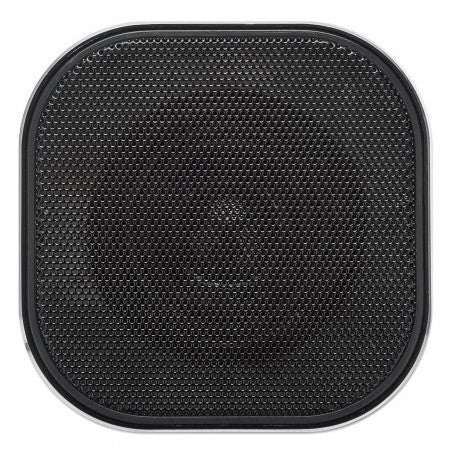 MANHATTAN Sound Science Metallic LED Bluetooth-Lautsprecher Bluetooth 5.0 Mikrofon Bedienelemente FM-Radio MicroSD-Slot schwarz