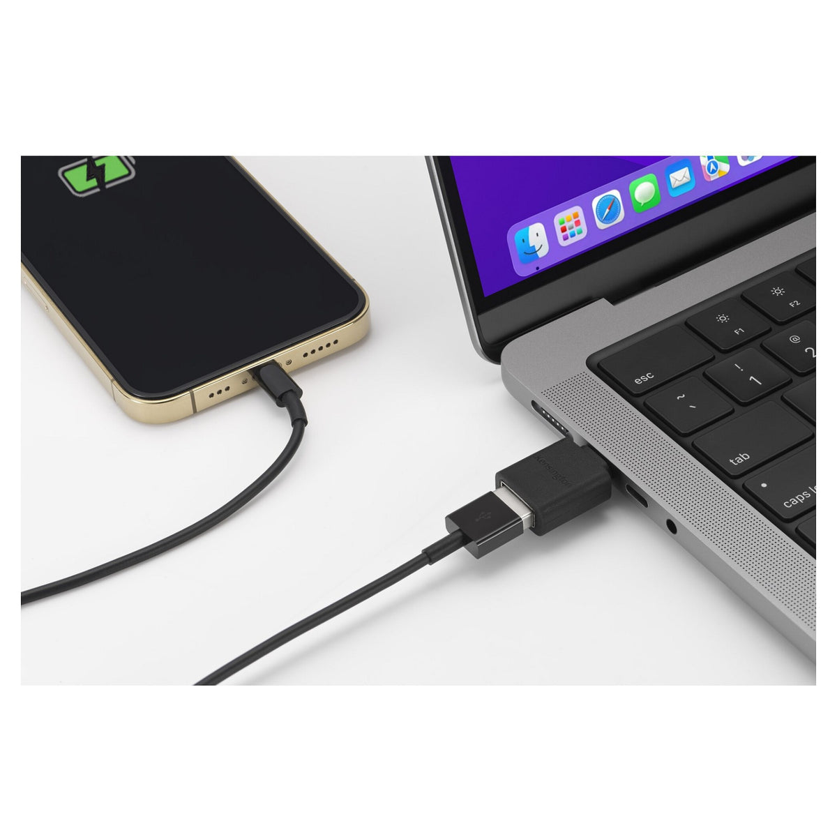 Kensington USB-Adapter CA1010 USB-C(St) USB-A(Bu) 5Gbps