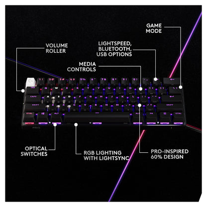 Logitech PRO X 60 LIGHTSPEED WRLS G KB