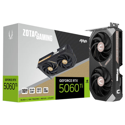 RTX 5060 TI 16GB Zotac AMP GDDR7 HDMI 3 Fan