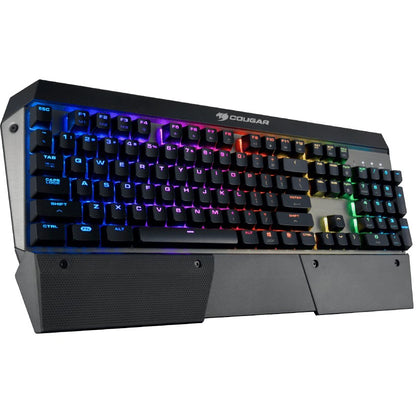 COUGAR Gaming Tastatur Attack X3 RGB Mech. Cherry MX silber