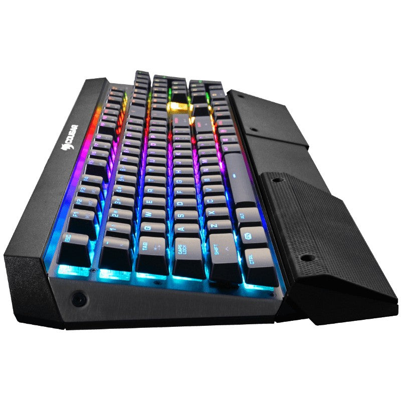 COUGAR Gaming Tastatur Attack X3 RGB Mech. Cherry MX silber