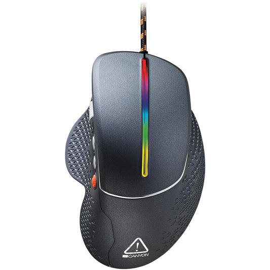 Canyon Gaming Mouse Apstar GM-12 6400 DPI/RGB/6 Keys bk retail